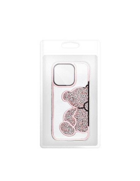 Coque TEDDY BEAR pour IPHONE 7 / 8 / SE 2020 / SE 2022 rose