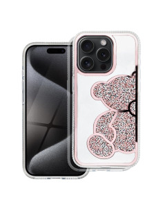 Coque TEDDY BEAR pour IPHONE 12 / 12 PRO rose