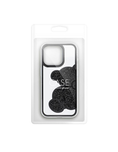 Coque TEDDY BEAR pour IPHONE 15 noir