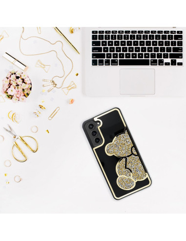 Coque TEDDY BEAR pour SAMSUNG A25 5G or