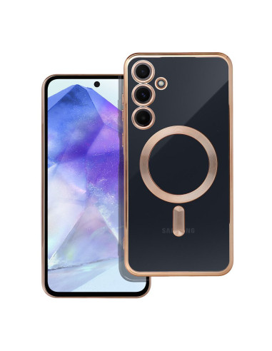 ELECTRO MAG COVER case compatible with MagSafe for SAMSUNG A55 gold