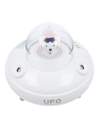 Humidificateur/diffuseur d'aromathérapie UFO blanc
