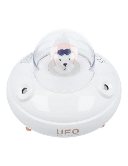 Humidificateur/diffuseur d'aromathérapie UFO blanc
