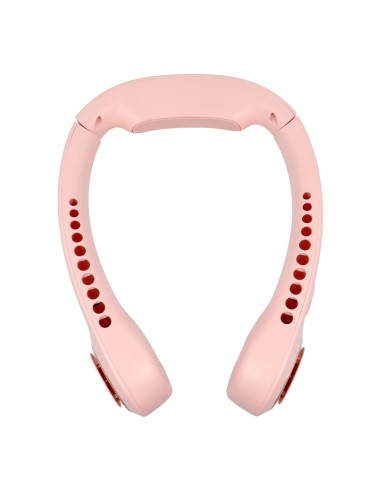 Ventilateur de nuque portable F50 rose