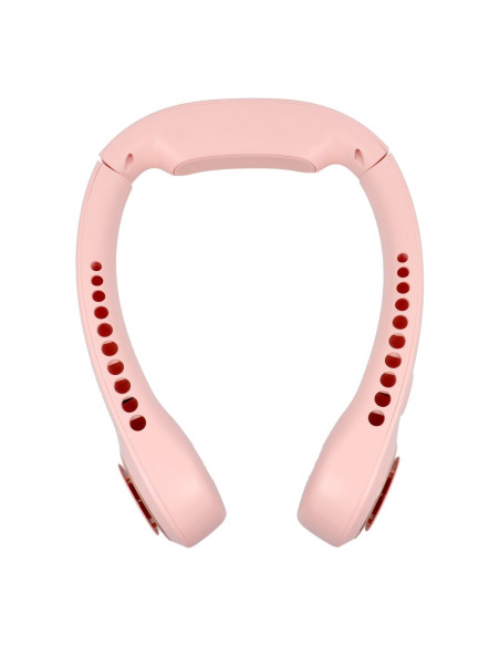 Ventilateur de nuque portable F50 rose