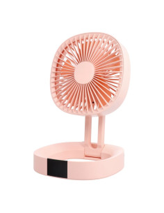 Ventilateur portable pliant 933 rose