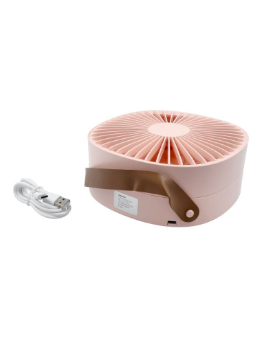 Ventilateur portable pliant 933 rose