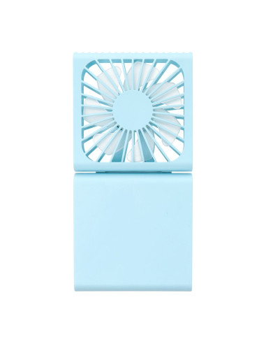 Ventilateur pliant portable F10 bleu