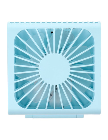 Ventilateur pliant portable F10 bleu