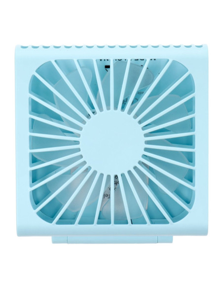 Ventilateur pliant portable F10 bleu