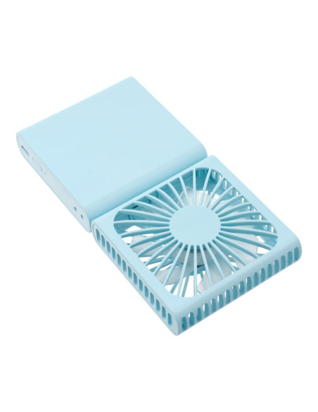 Ventilateur pliant portable F10 bleu