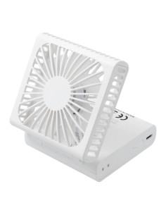 Ventilateur pliant portable F10 blanc