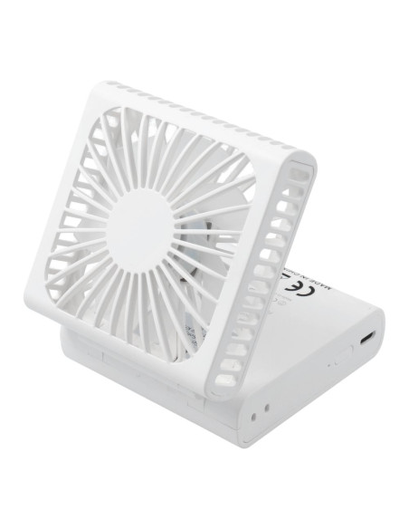 Ventilateur pliant portable F10 blanc
