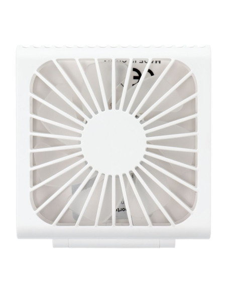 Ventilateur pliant portable F10 blanc