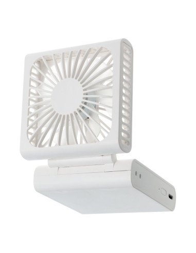 Ventilateur pliant portable F10 blanc