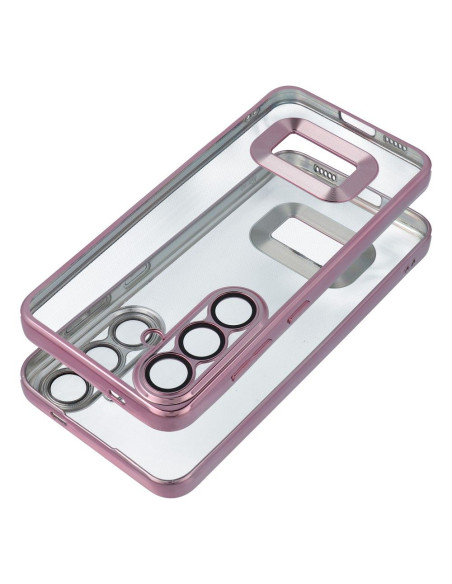 Coque GLAM pour HONOR X8B rose poudré