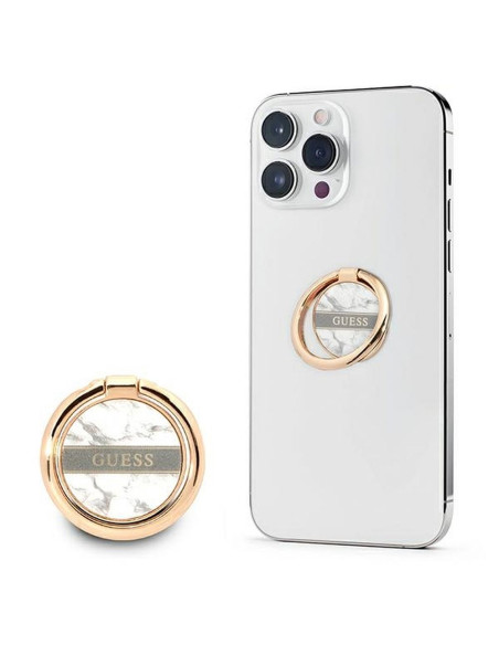 Guess Porte-bague GURSHCHMAG blanc