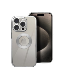 Coque GLAM pour IPHONE 15 Argent