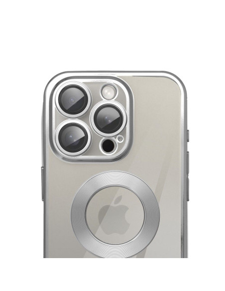 Coque GLAM pour IPHONE 15 Argent
