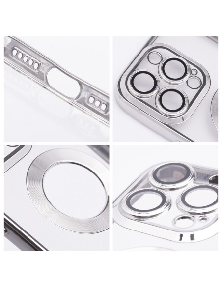 Coque GLAM pour IPHONE 15 Argent