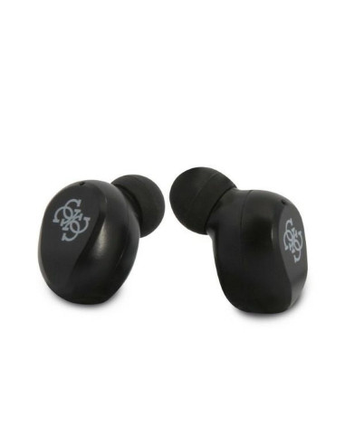 Bluetooth Earphones Stereo TWS GUESS Digital BT5 Classic with docking station / grey (GUTWST31EG)