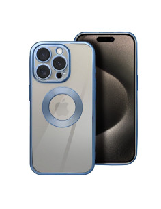 Coque GLAM pour IPHONE 15 Pro bleu