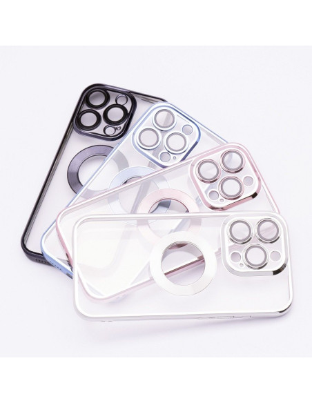 Coque GLAM pour IPHONE 15 Pro Max rose poudré