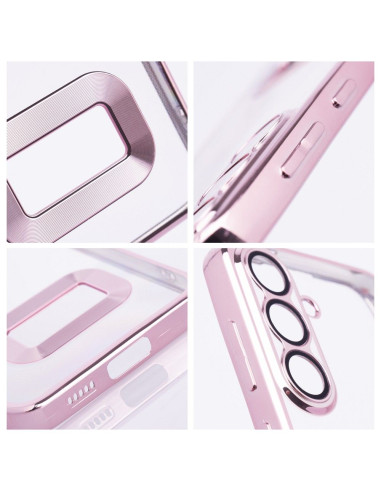 Coque GLAM pour SAMSUNG A05S rose poudré