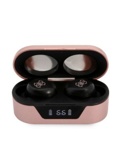 Bluetooth Earphones Stereo TWS GUESS Digital BT5 Classic with docking station / pink (GUTWST31EP) 2