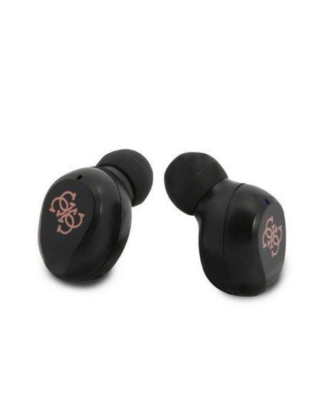 Bluetooth Earphones Stereo TWS GUESS Digital BT5 Classic with docking station / pink (GUTWST31EP)