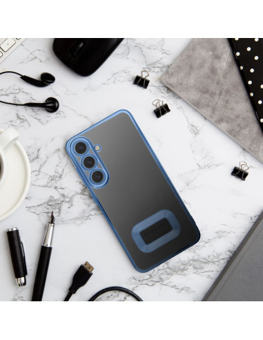 Coque GLAM pour SAMSUNG A35 5G bleu
