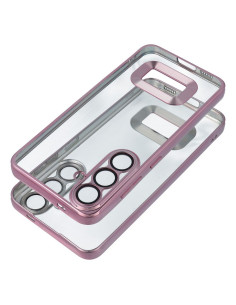 Coque GLAM pour SAMSUNG A54 5G rose poudré 2