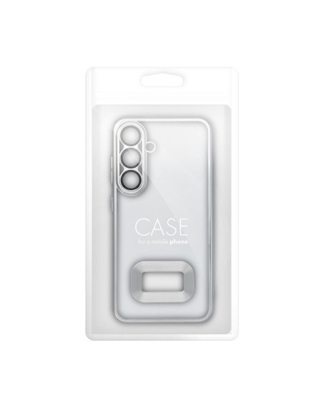 Coque GLAM pour SAMSUNG A54 5G argenté