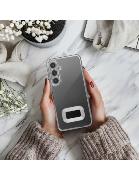 Coque GLAM pour XIAOMI REDMI NOTE 13 5G argenté