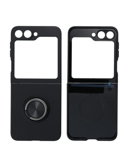 SILICONE RING Case for SAMSUNG Z Z Flip 6 black