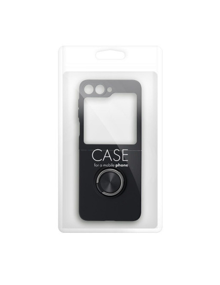 SILICONE RING Case for SAMSUNG Z Z Flip 6 black