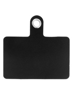 Pendentif téléphone insert / rigide - noir