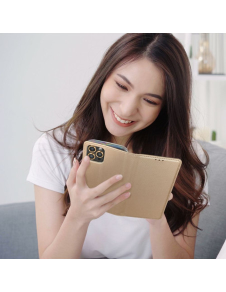 Etui Smart Case book pour INFINIX NOTE 40 PRO or