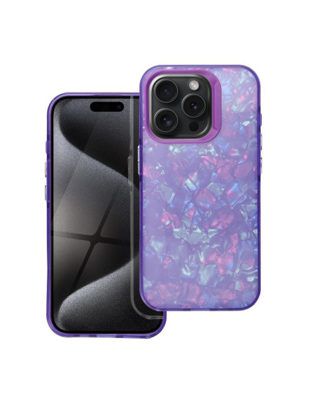 Coque TUTTI FRUTTI pour IPHONE 14 violet
