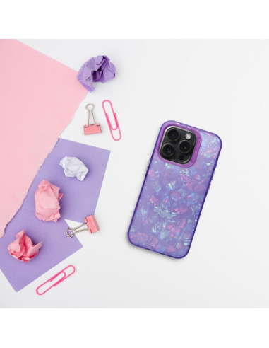 Coque TUTTI FRUTTI pour IPHONE 14 violet