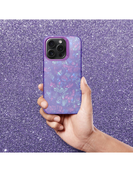 Coque TUTTI FRUTTI pour IPHONE 14 violet