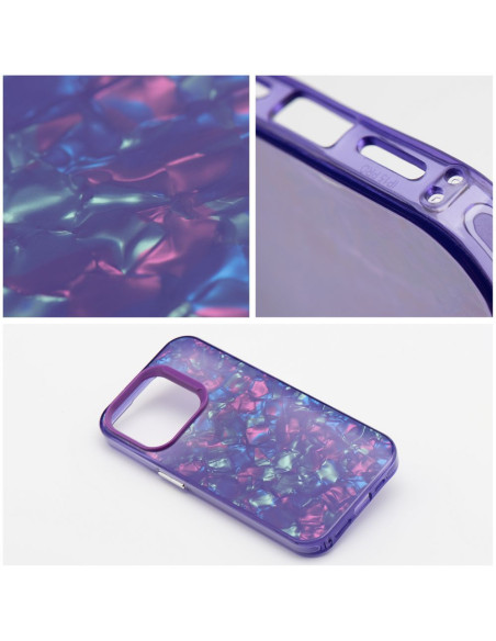 Coque TUTTI FRUTTI pour IPHONE 14 violet