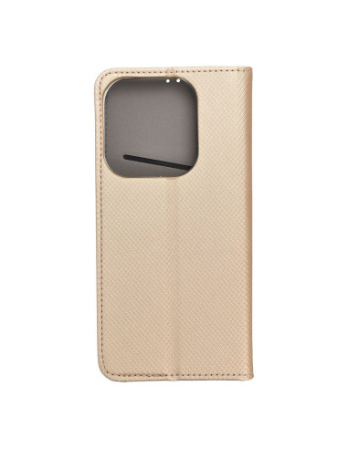 Etui Smart Case book pour INFINIX SMART 8 or