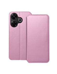 DUAL POCKET Etui pour XIAOMI Redmi 13 4G rose vif