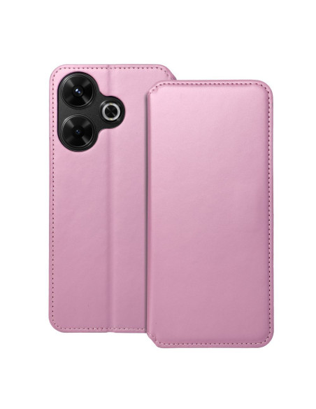 DUAL POCKET Etui pour XIAOMI Redmi 13 4G rose vif