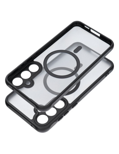 FULL MATTE MAG COVER Coque compatible avec MagSafe pour SAMSUNG A55 noir