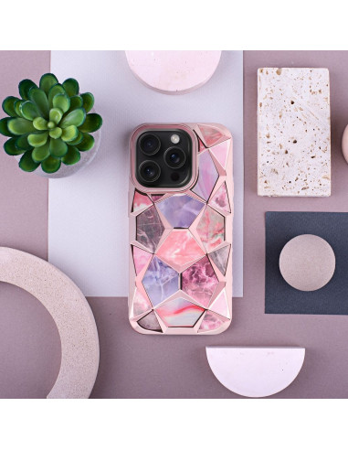 Coque TWINKI pour IPHONE 14 PRO rose