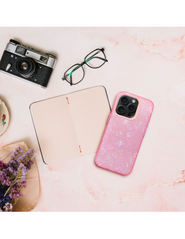 Coque TUTTI FRUTTI pour IPHONE 14 rose