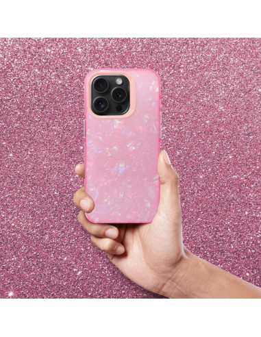 Coque TUTTI FRUTTI pour IPHONE 15 PRO rose