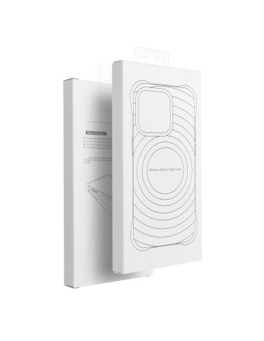 Silicone Zephyr Mag Cover compatible avec MagSafe pour IPHONE 14 lilas